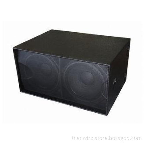 1200W 4ohm Indoor Disco Sound Equipment / Dual 18 Inch LF D